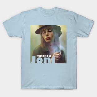 Joni Mitchell Smoking T-Shirt